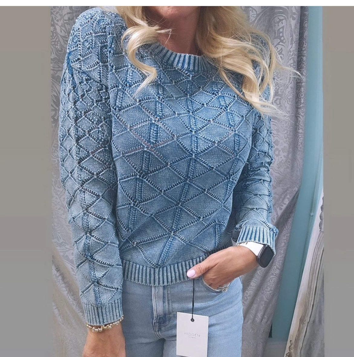 Teal Sweater