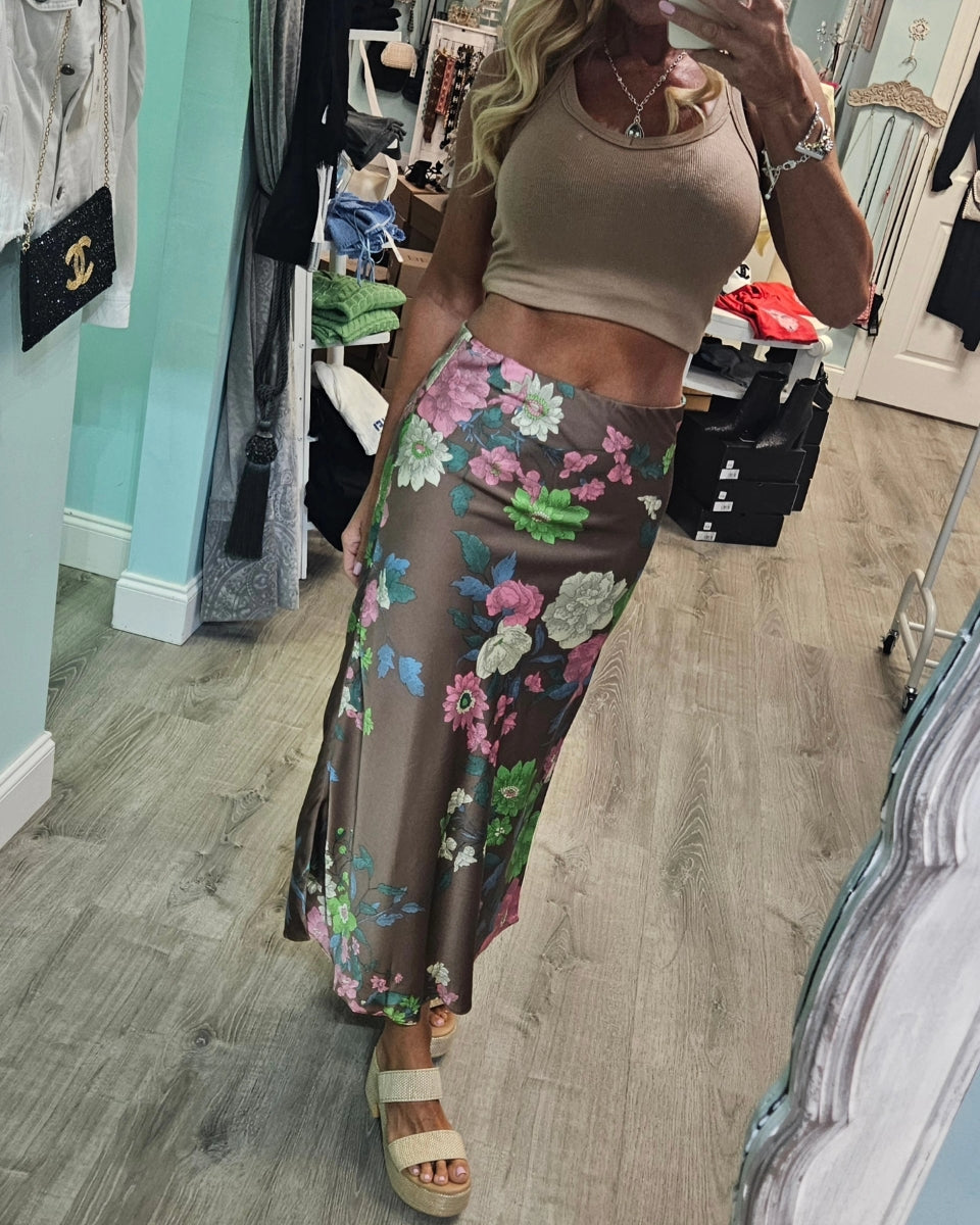 Mocha Multi Skirt