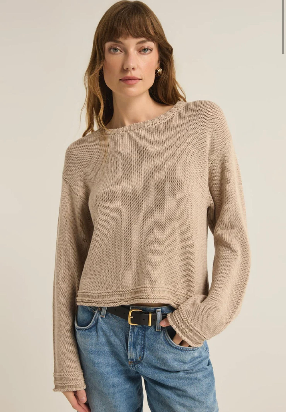 Oatmeal Emerson Sweater