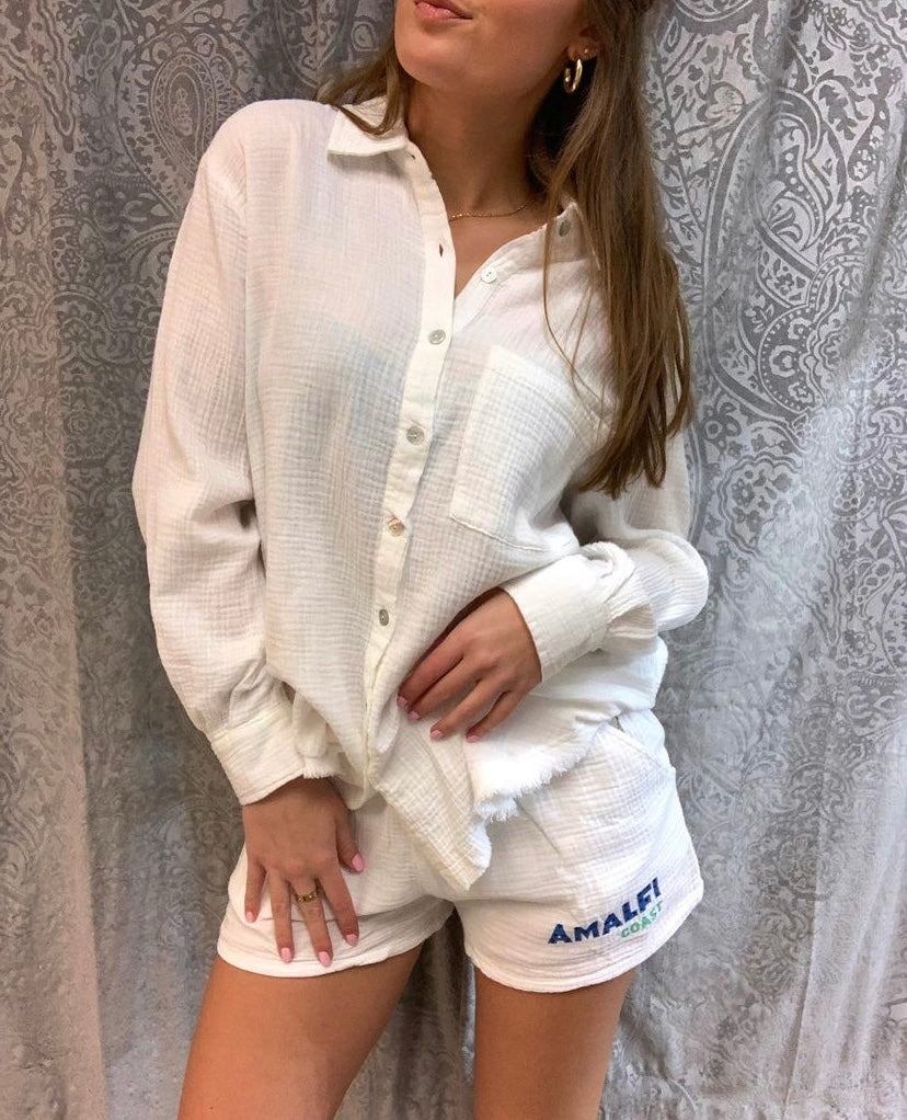 White Amalfi Short