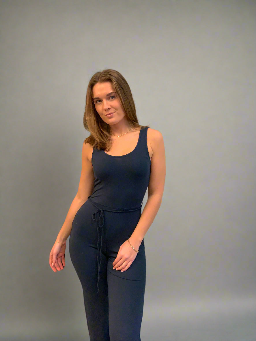 Navy Jumpsuit