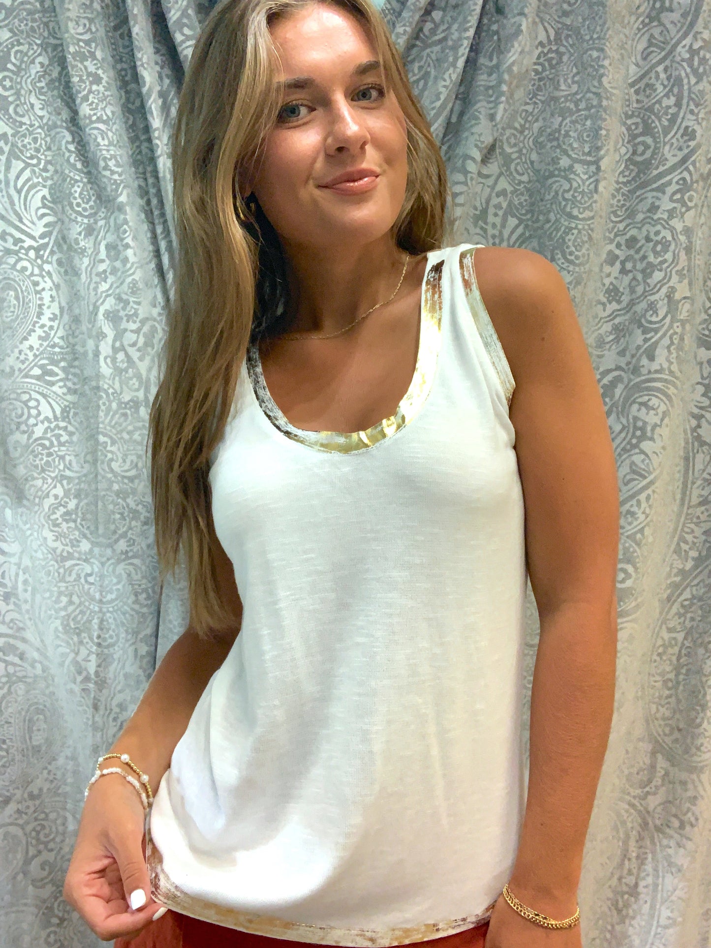 Gold Edge Tank