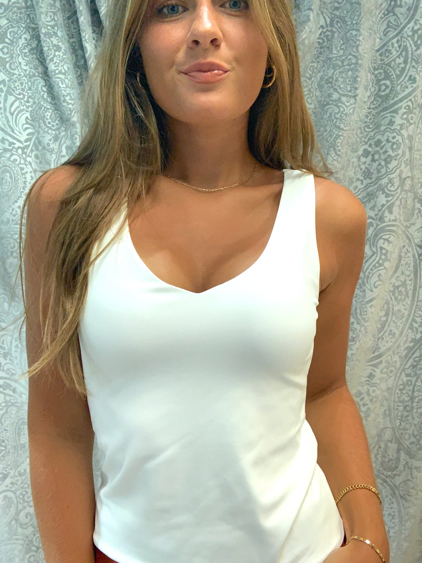White Avala Top