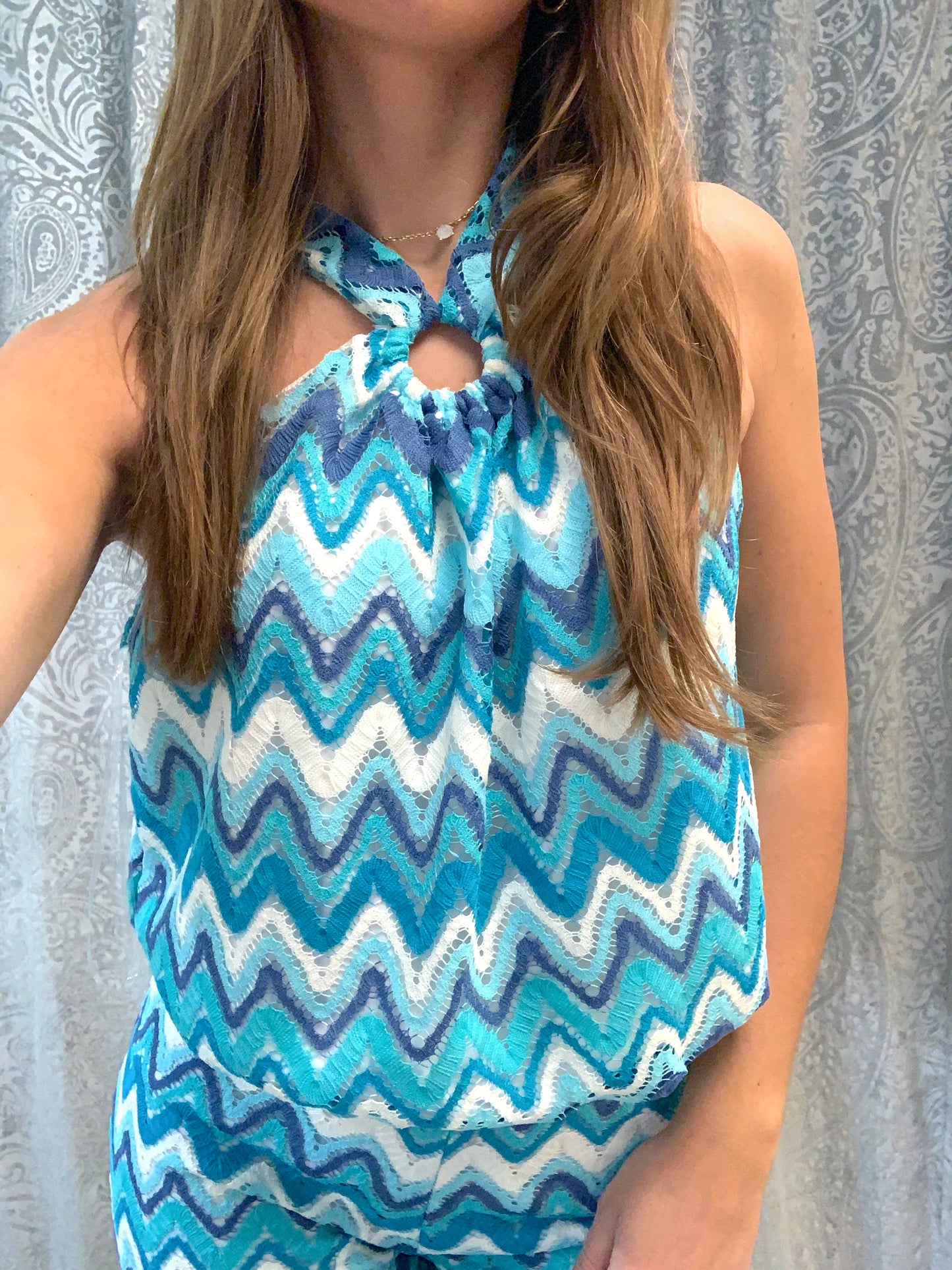 Lace Halter Top