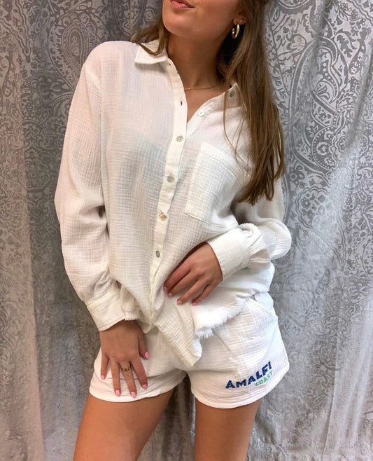 White Amalfi Short