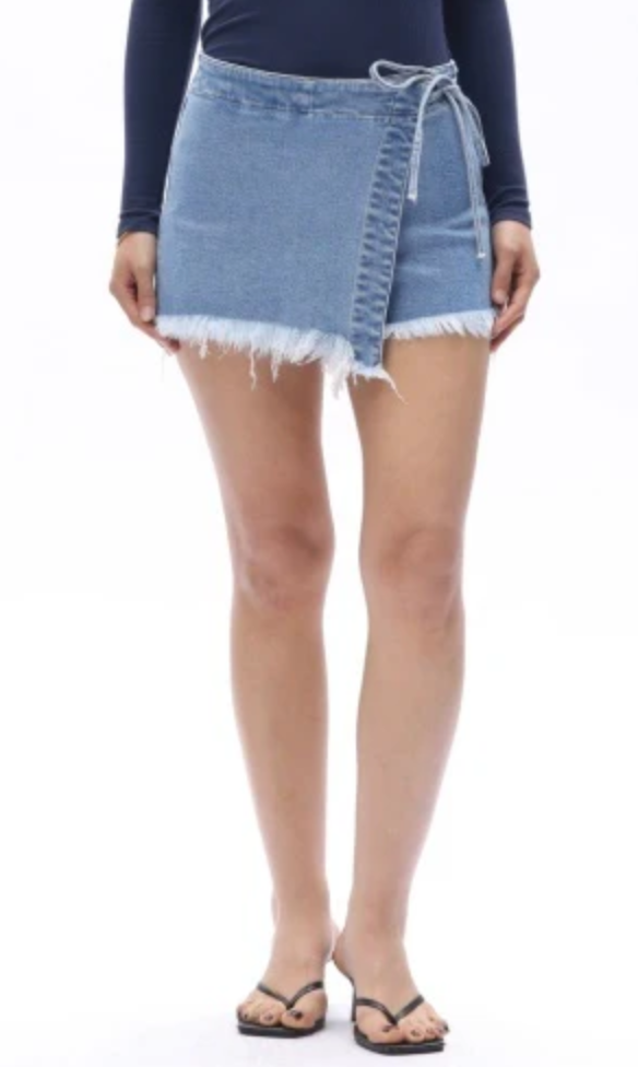 Denim Skort