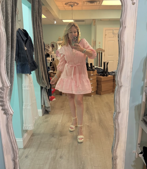 Pink Mini Dress