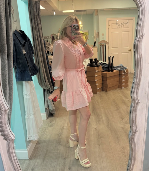 Pink Mini Dress