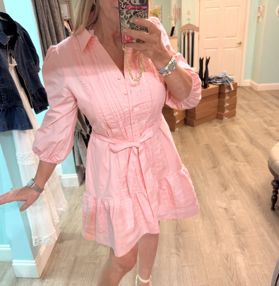 Pink Mini Dress