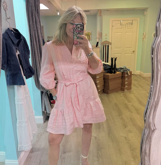Pink Mini Dress
